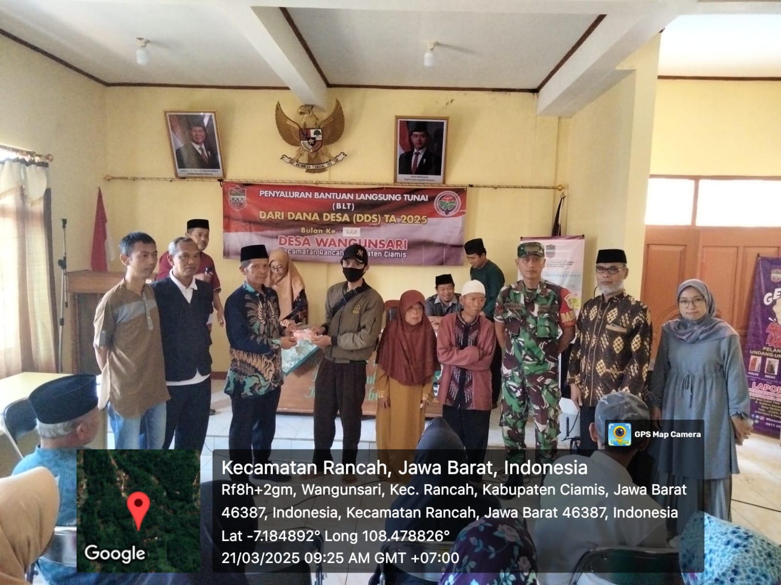 Penyaluran Bantuan Langsung Tunai (BLT) Dari Dana Desa (DDS) Tahun Anggaran 2025 Tahap 1 Bulan Ke-1,2,3