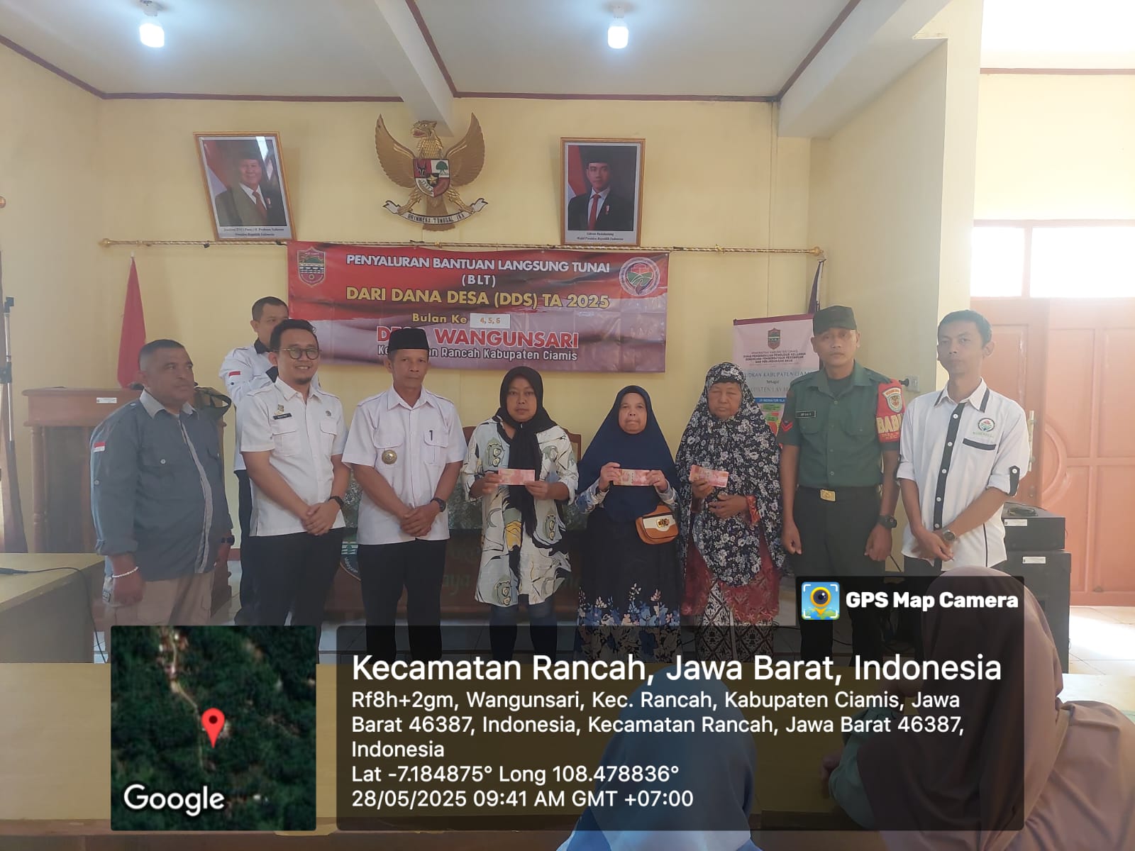 Penyaluran Bantuan Langsung Tunai (BLT) Dari Dana Desa (DDS) Tahun Anggaran 2025 Tahap 2 Bulan Ke-4,5,6