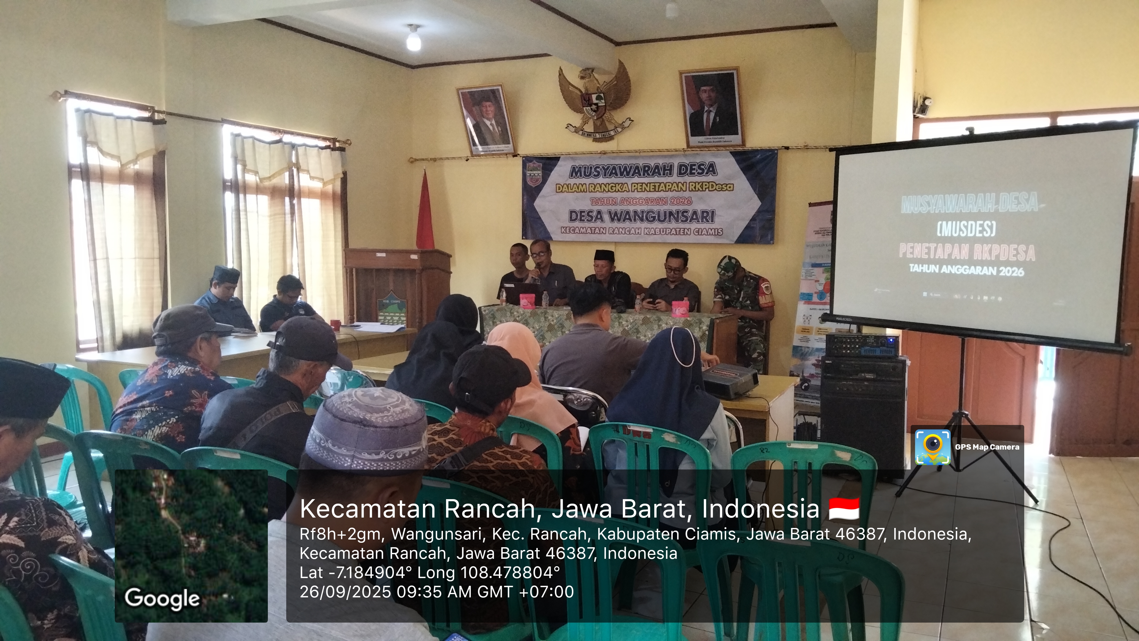 Musyawarah Desa Penetapan RKP Desa Wangunsari Tahun 2026